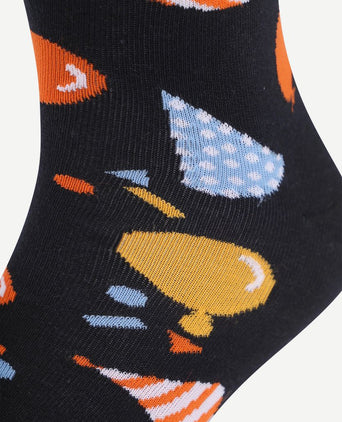 Suitable sokken happy birthday multicolour