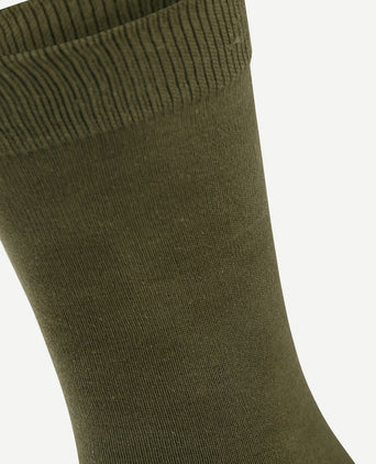Suitable sokken bio olijfgroen