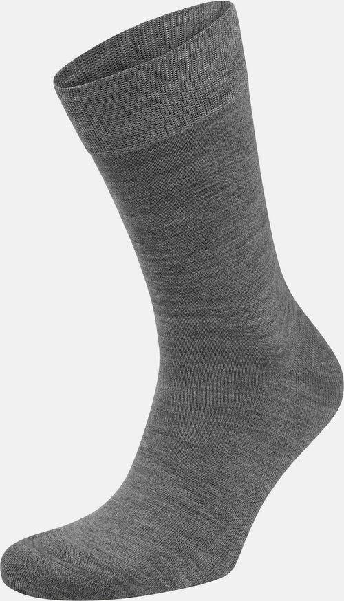 Merino sokken grijs (2-pack)