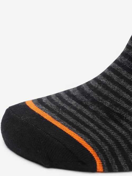 Suitable sokken streep antraciet