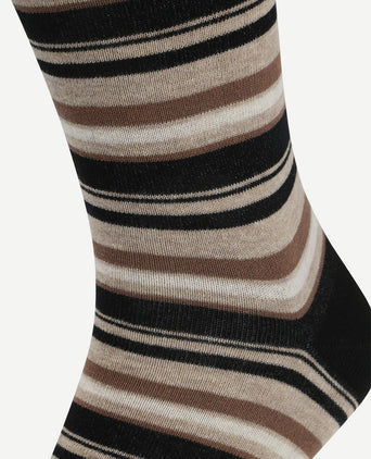 Sokken (3-pack) print zwart multicolour