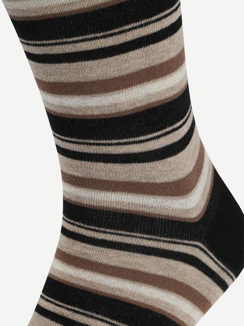 Sokken (3-pack) print zwart multicolour