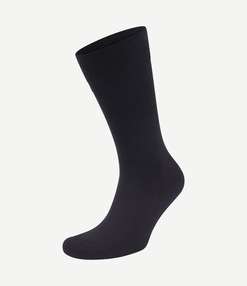 Merino sokken donkerblauw (2-pack)