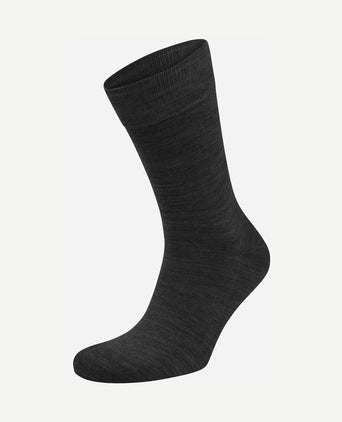Merino sokken antraciet (2-pack)