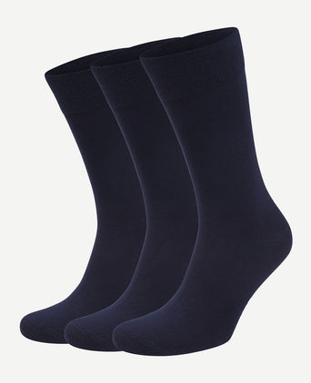 Suitable sokken (3-pack) donkerblauw