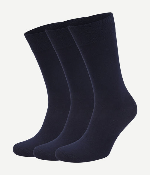Suitable sokken (3-pack) donkerblauw
