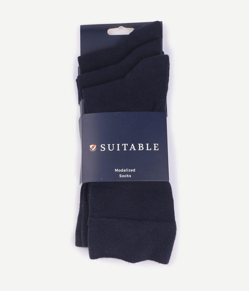 Suitable sokken (3-pack) donkerblauw