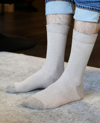 Suitable sokken (3-pack) print ecru