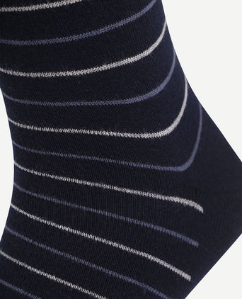 Suitable sokken (3-pack) print donkerblauw