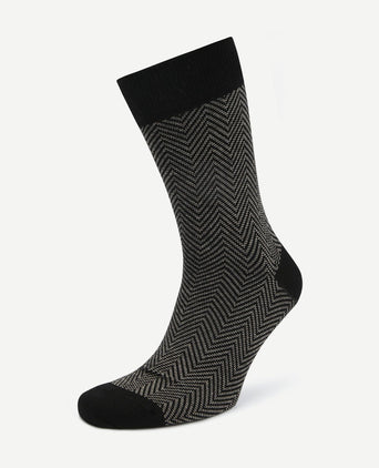 Sokken (3-pack) print zwart multicolour