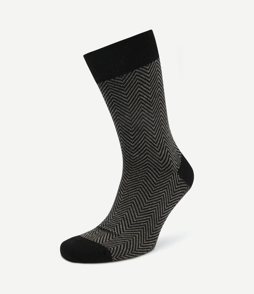Sokken (3-pack) print zwart multicolour