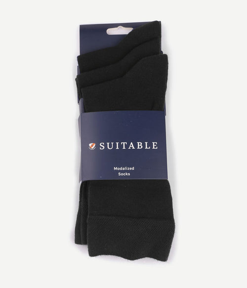 Suitable sokken (3-pack) zwart
