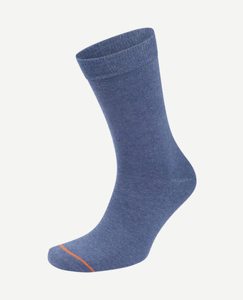 Sokken bio indigo blauw
