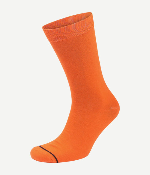 Sokken bio oranje