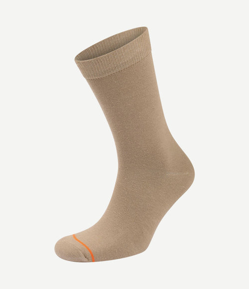 Sokken bio taupe