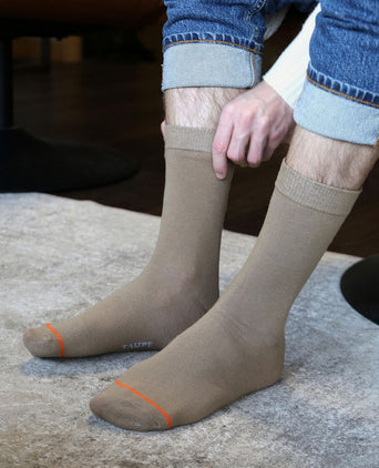 Suitable sokken bio taupe