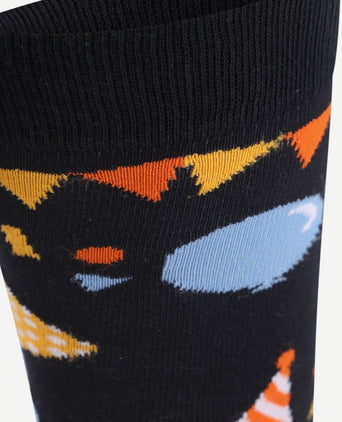 Suitable sokken happy birthday multicolour