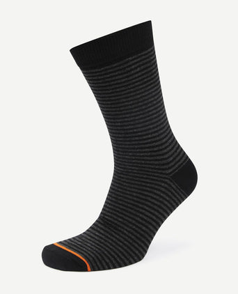 Suitable sokken streep antraciet