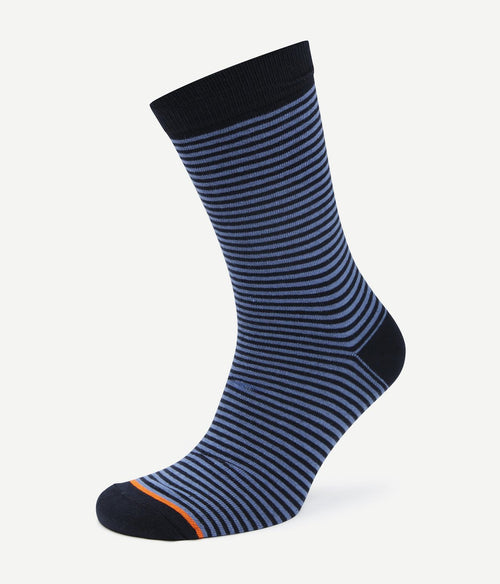 Suitable sokken streep blauw