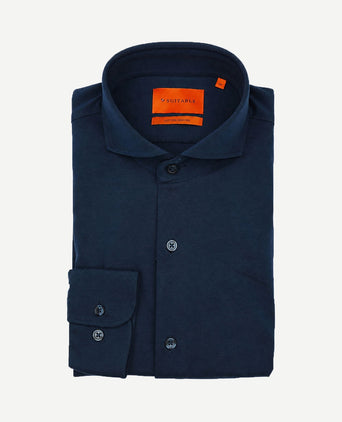 Sorona overhemd dark donkerblauw