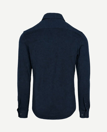 Sorona overhemd dark donkerblauw