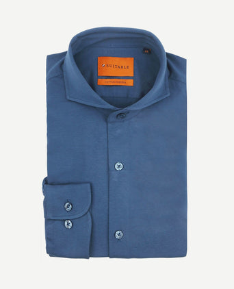 Sorona overhemd denim blauw