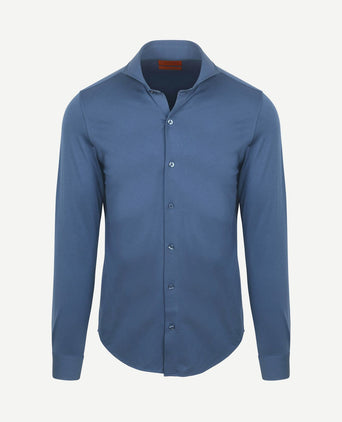 Sorona overhemd denim blauw