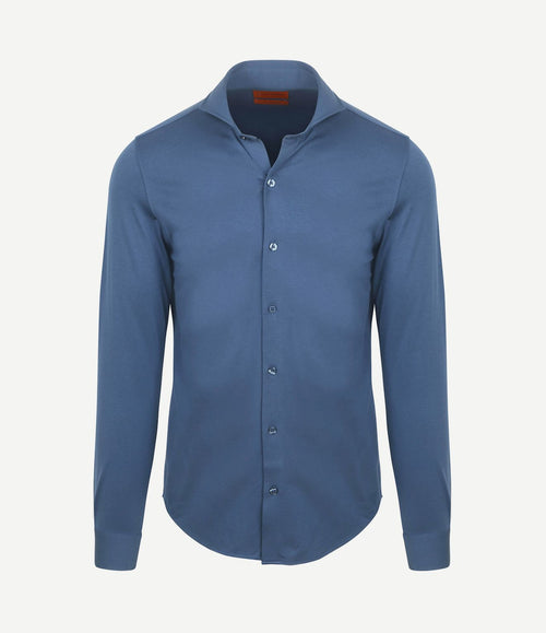 Sorona overhemd denim blauw