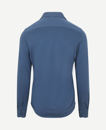 Sorona overhemd denim blauw