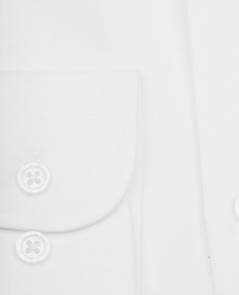 Suitable sorona overhemd gebroken wit | Slim-fit