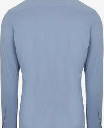 Sorona overhemd mid blauw
