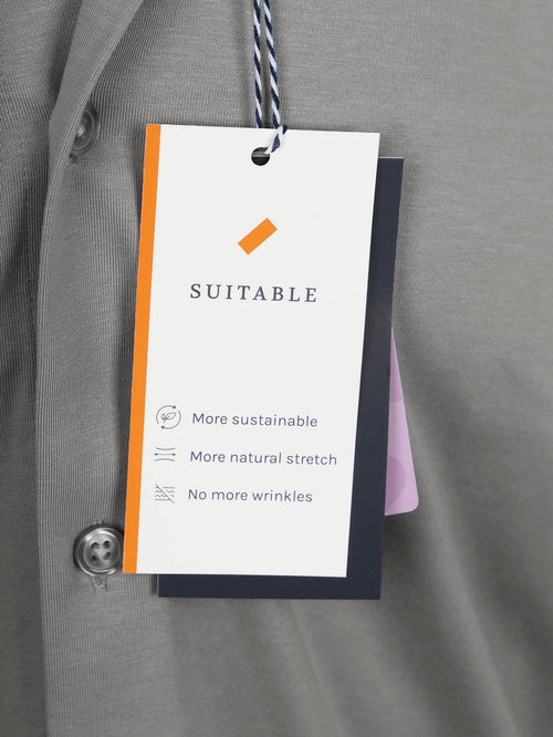 Sorona overhemd mid grijs