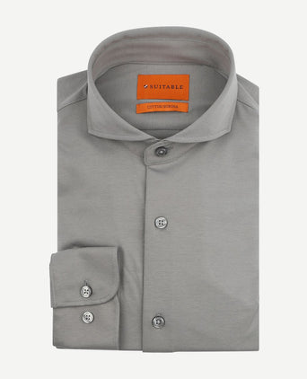 Sorona overhemd mid grijs