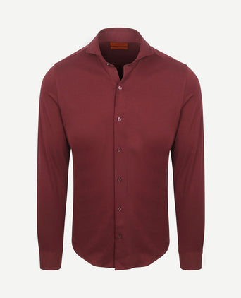 Sorona overhemd wine rood