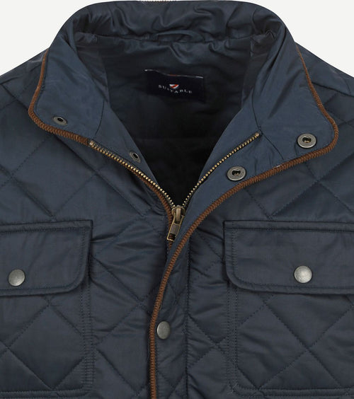 Suitable step bodywarmer donkerblauw | Regular-fit