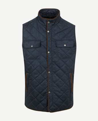 Suitable step bodywarmer donkerblauw | Regular-fit