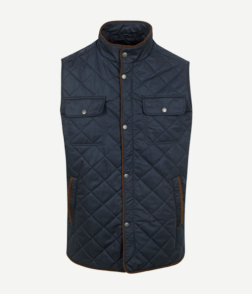 Suitable step bodywarmer donkerblauw | Regular-fit