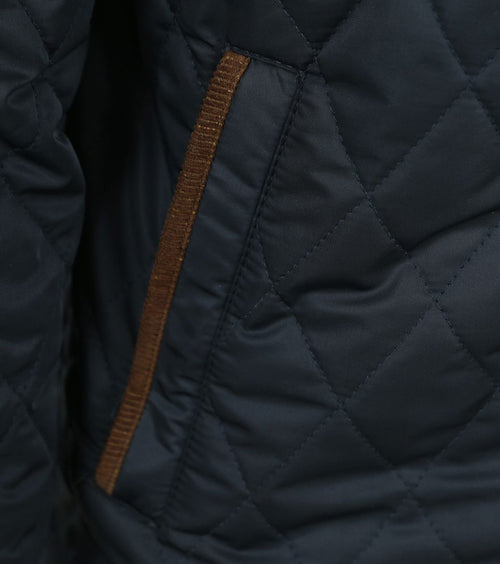 Suitable step jas donkerblauw | Regular-fit