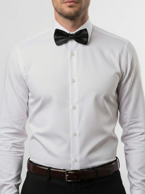 Suitable strik zijde zwart