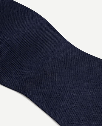 Strik zijde donkerblauw