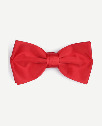Cumberband strik pochet set rood