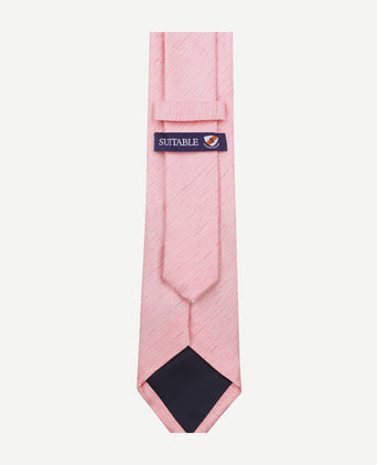 Stropdas zijde roze k81-3