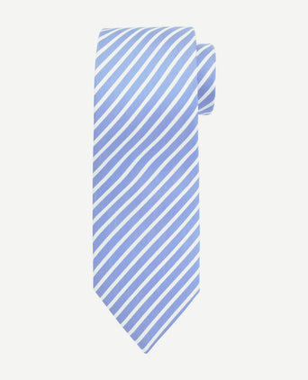 Suitable stropdas streep blauw