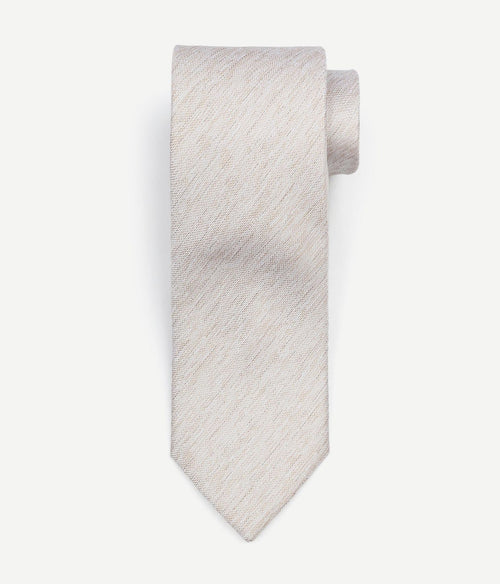 Suitable stropdas zijde délavé beige