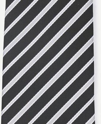 Suitable stropdas streep zwart