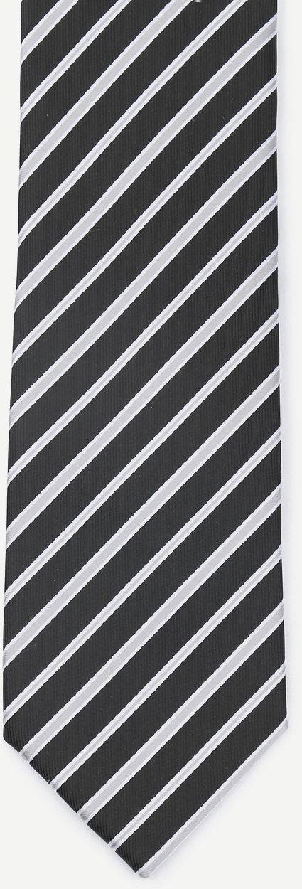 Suitable stropdas streep zwart