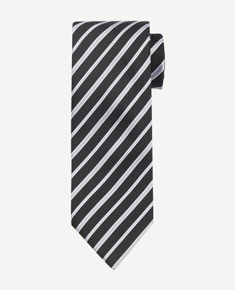 Suitable stropdas streep zwart
