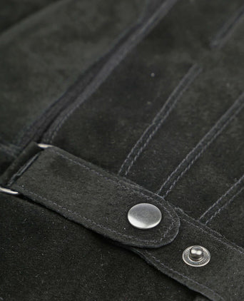 Suitable suede handschoen zwart