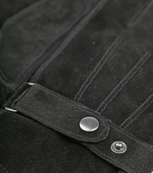 Suitable suede handschoen zwart