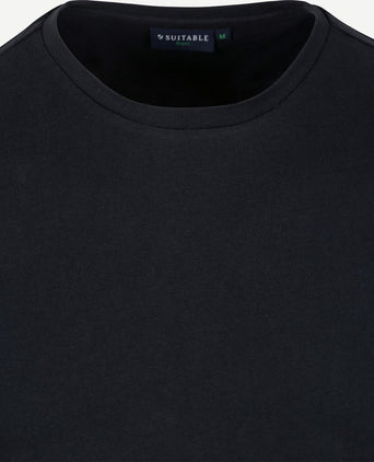 Respect t-shirt Jim donkerblauw